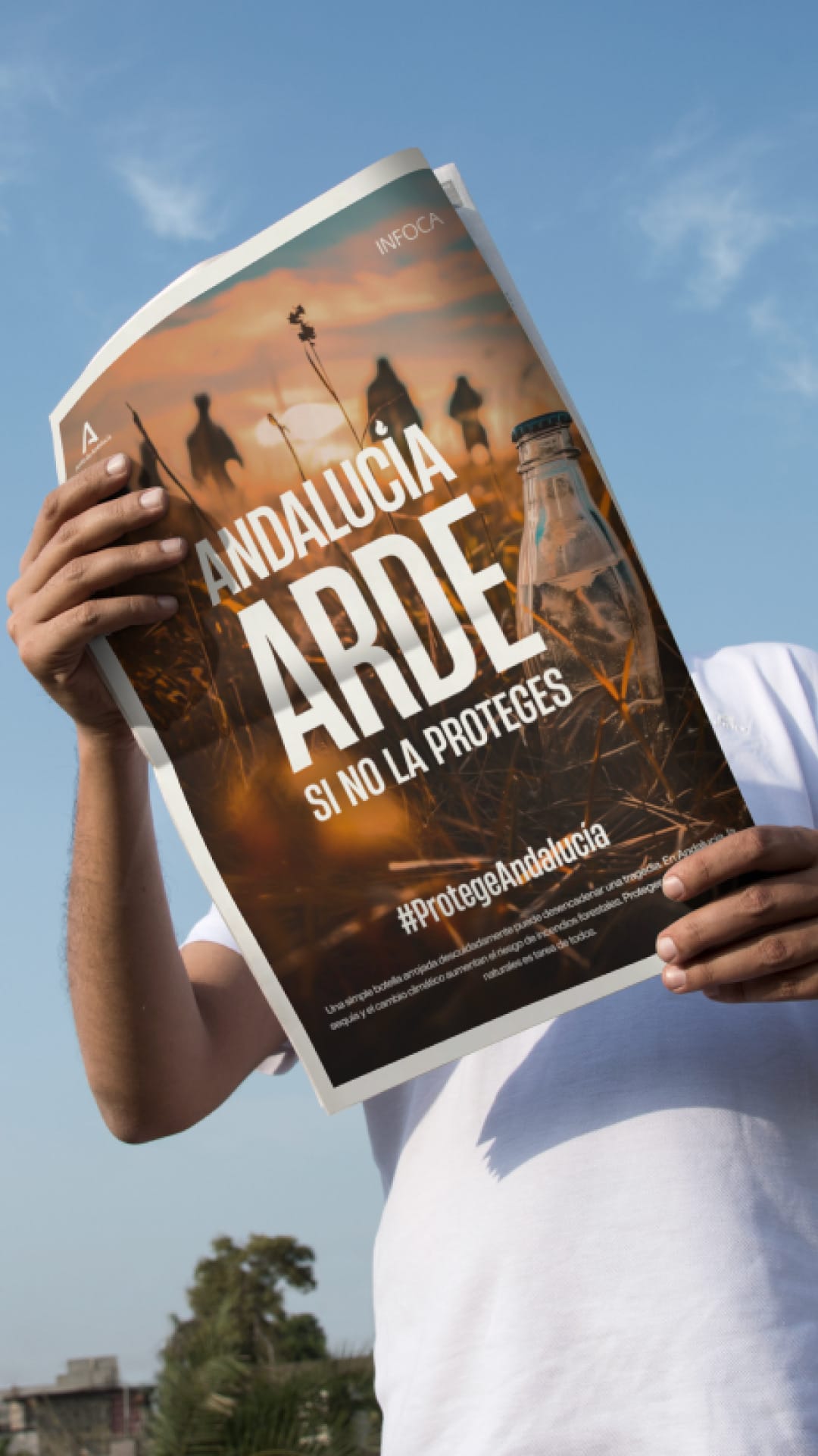 Comunicación visual Plan INFOCA - Detalle de infografía