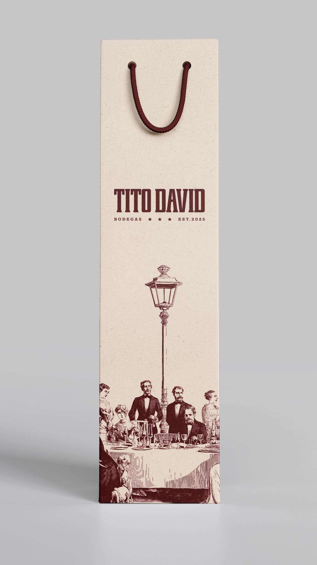 Tito David Bodegas - Ilustración manual para la identidad